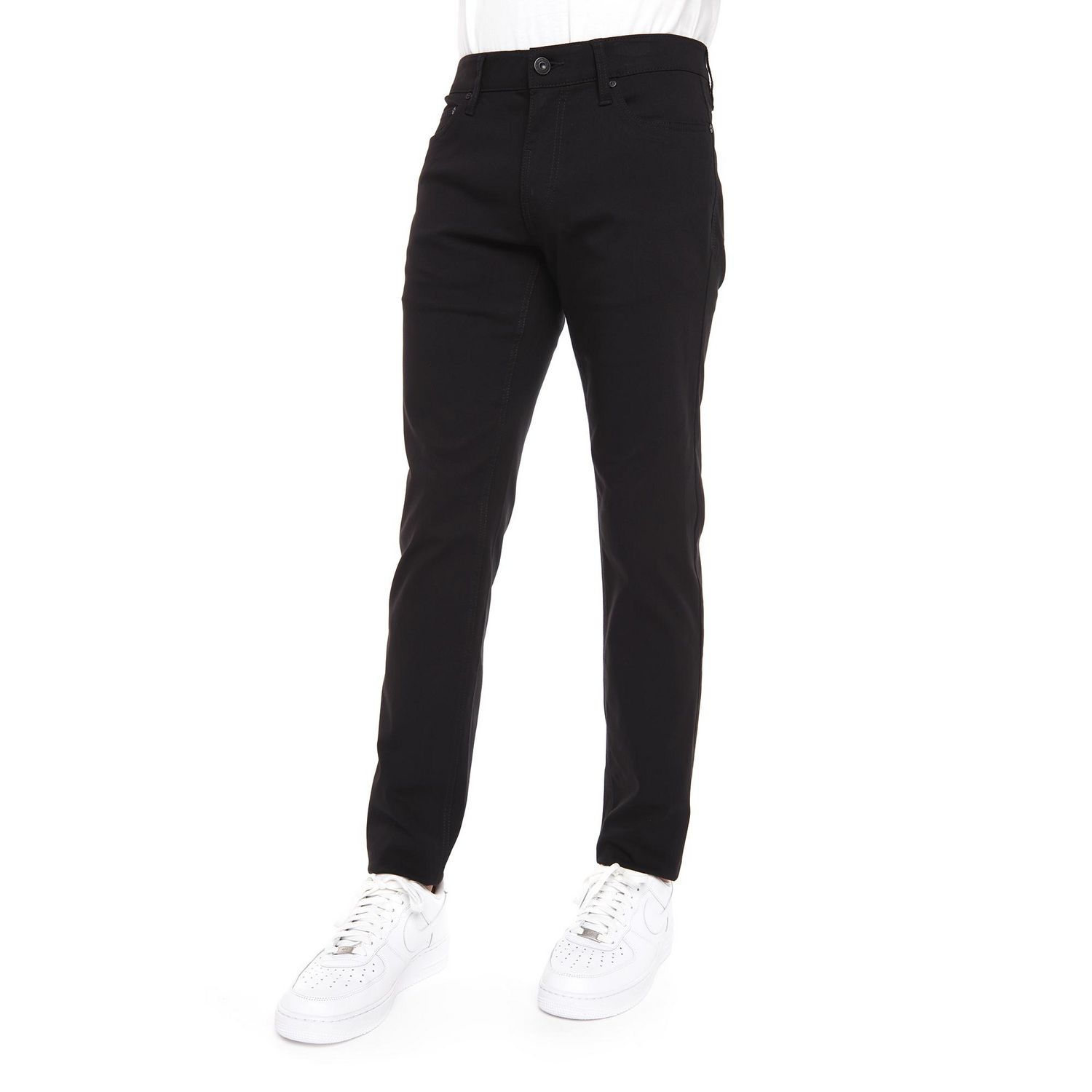 Dark Black Men's 5 Pocket Comfort Stretch Pant | Walmart Canada