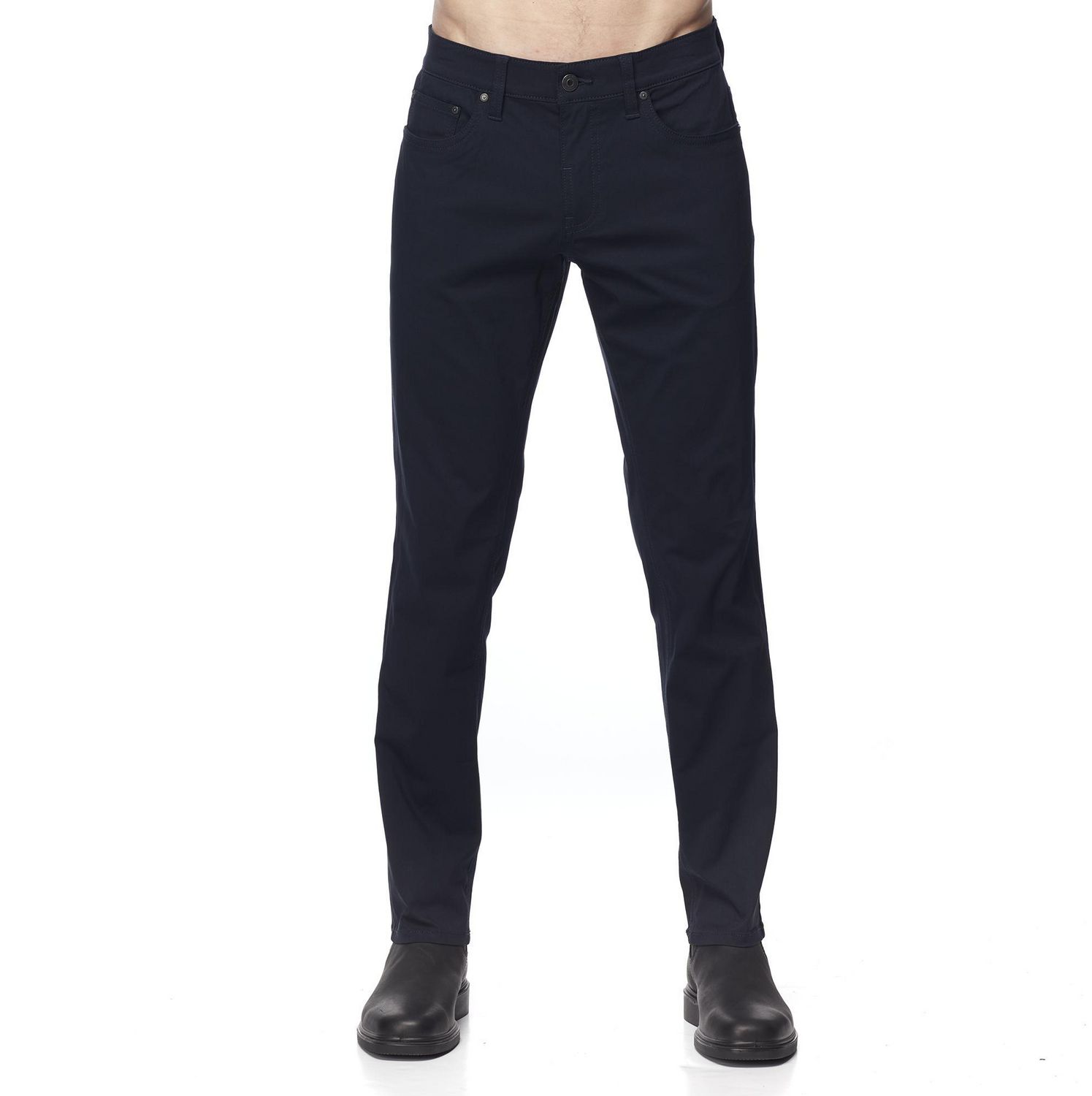 Dark Black Men's 5 Pocket Comfort Stretch Pant | Walmart Canada