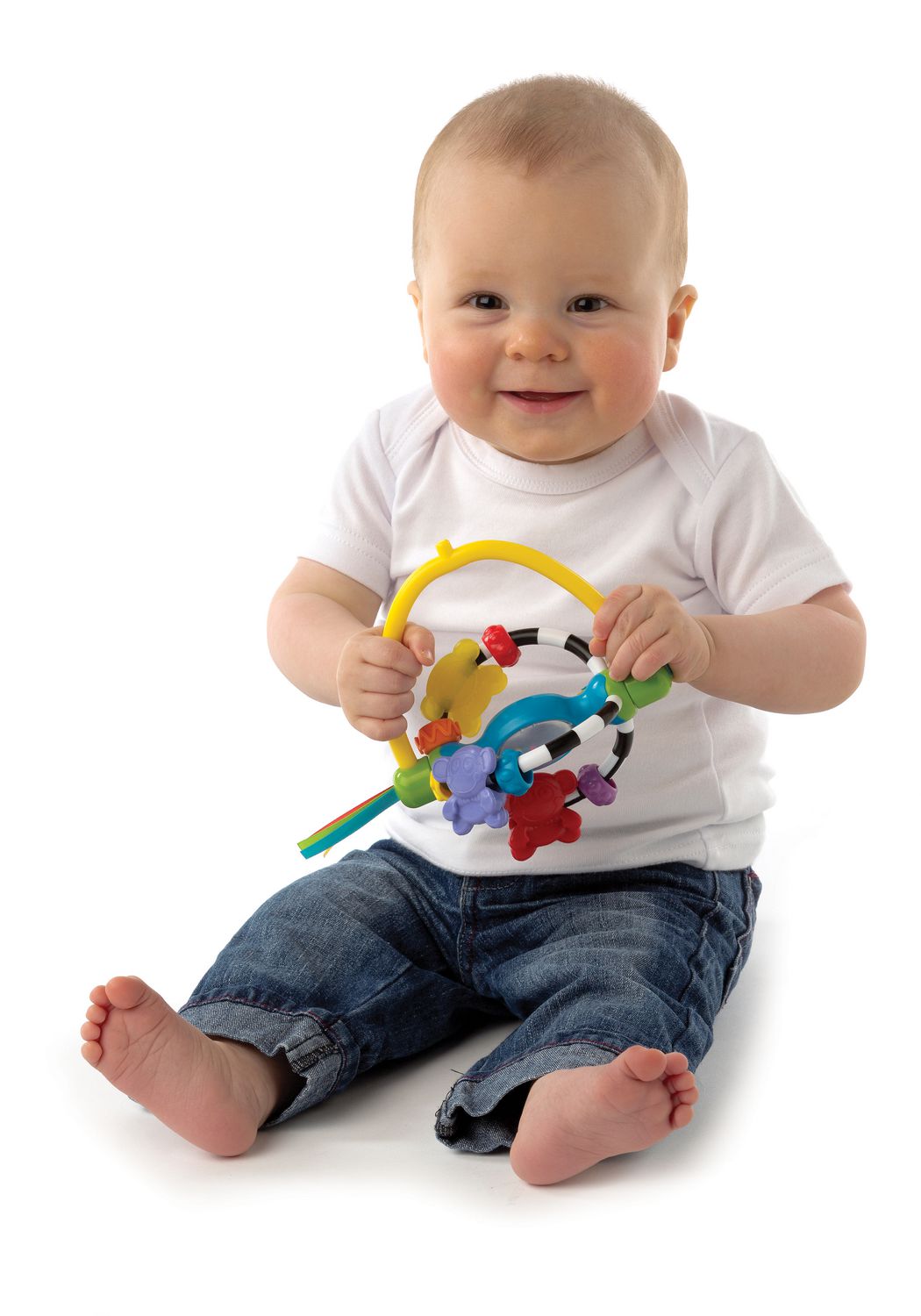 Baby Einstein - Bébé, nourrisson, tout-petit - Curiosity Clutch™ Jouet  sensoriel - Jouet agité 