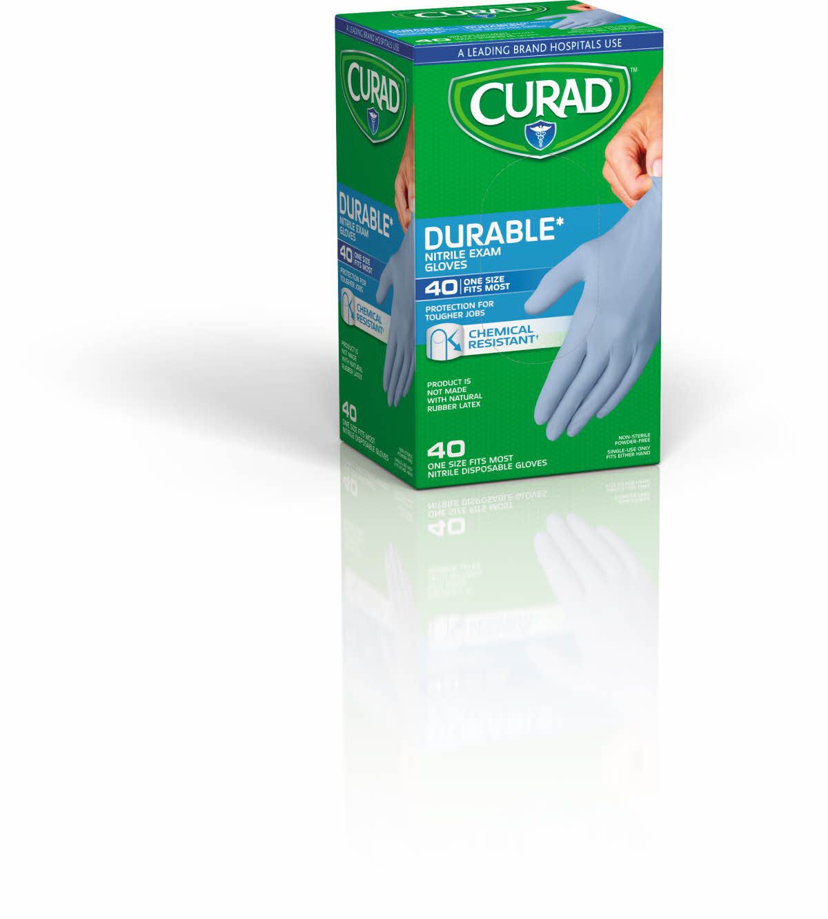 Curadn Durable Chemical Resistant Nitrile Exam Gloves Walmart Canada