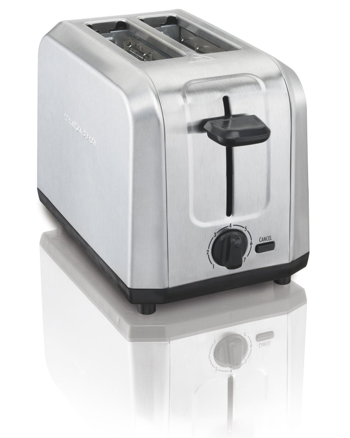 Hamilton Beach Brushed Stainless Steel Slice Toaster Walmartca - hamilton beach brushed stainless steel slice toaster walmartca -