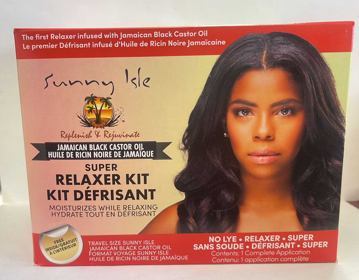 Sunny Isle Jamaican Black Castor Oil Relaxer Kit Super prevents