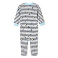 thumbnail image 2 of George Baby Boys' Full-Zip Sleeper, 2 of 2