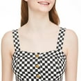 thumbnail image 4 of No Boundaries Women's Button-Front Pinafore Dress, 4 of 6