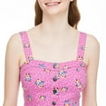 thumbnail image 4 of No Boundaries Women's Button-Front Pinafore Dress, 4 of 6