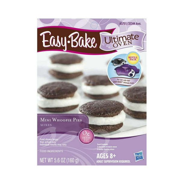 Mélanges à mini-biscuits Whoopie Four de rêve d'Easy-Bake en emballage de remplissage