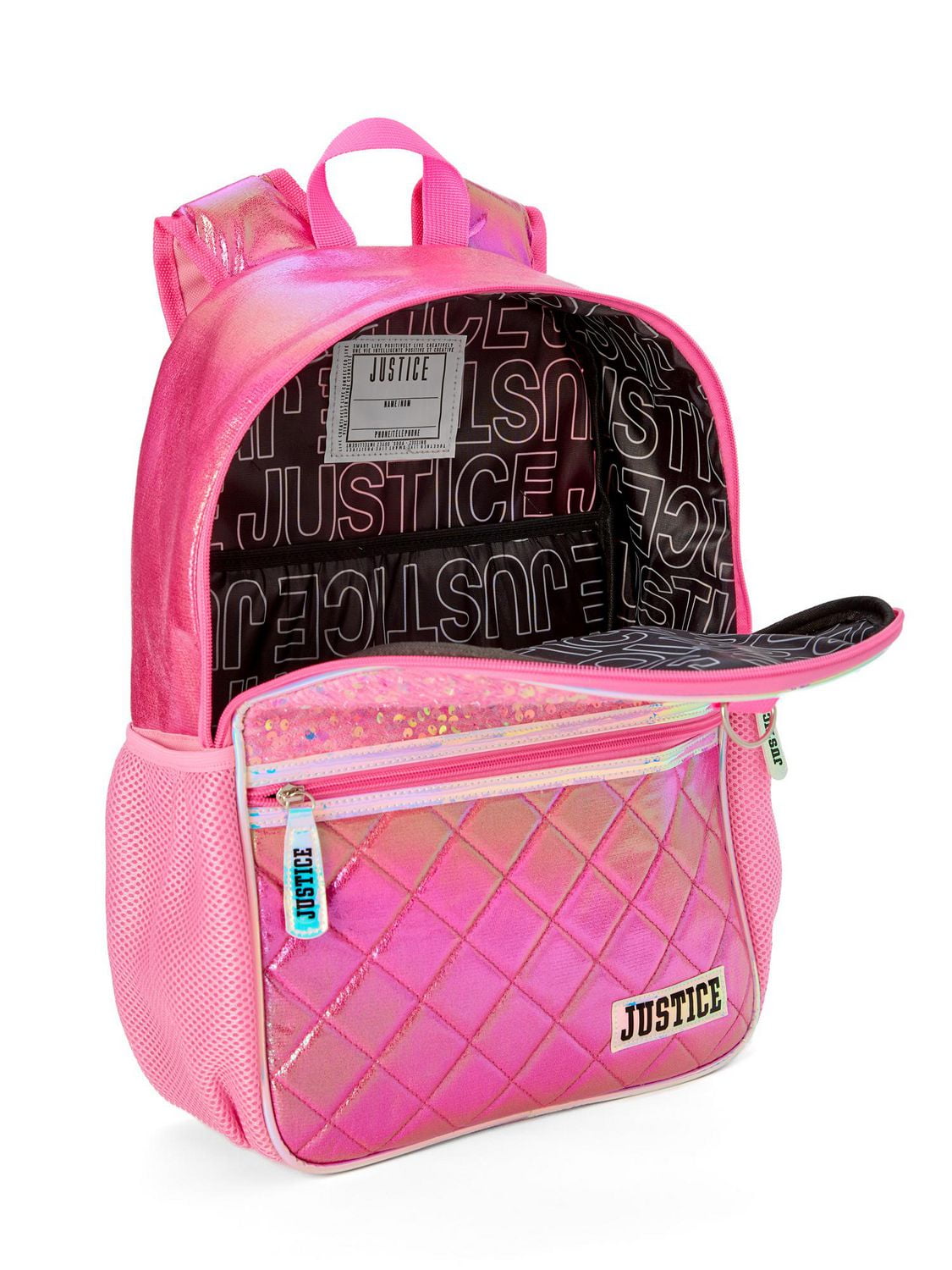 Justice 2 Piece Initial Backpack Set