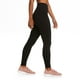 Athletic Works Women's Core Interlock knit High-Rise Legging Black, Sizes XS-XXL - image 2 of 6