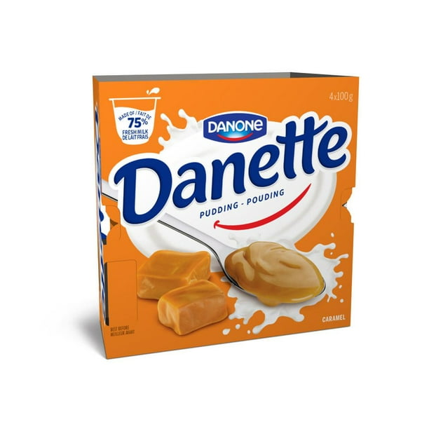 Pudding a la caramel Danette de Danone