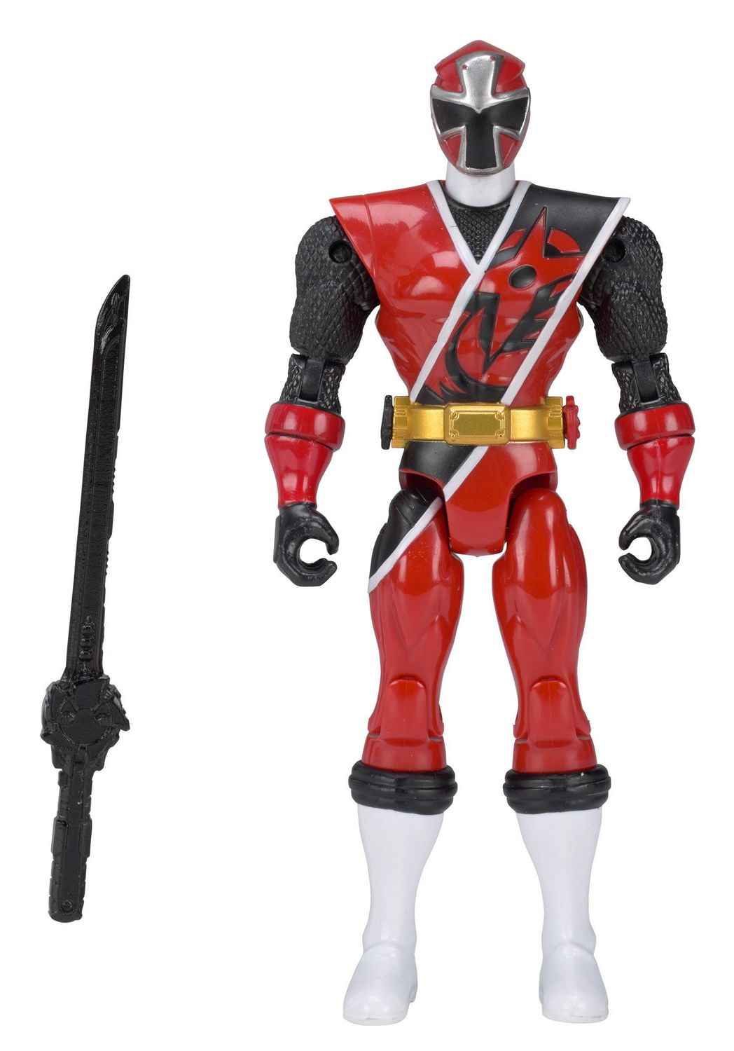Power rangers ninja steel red ranger action figure discount