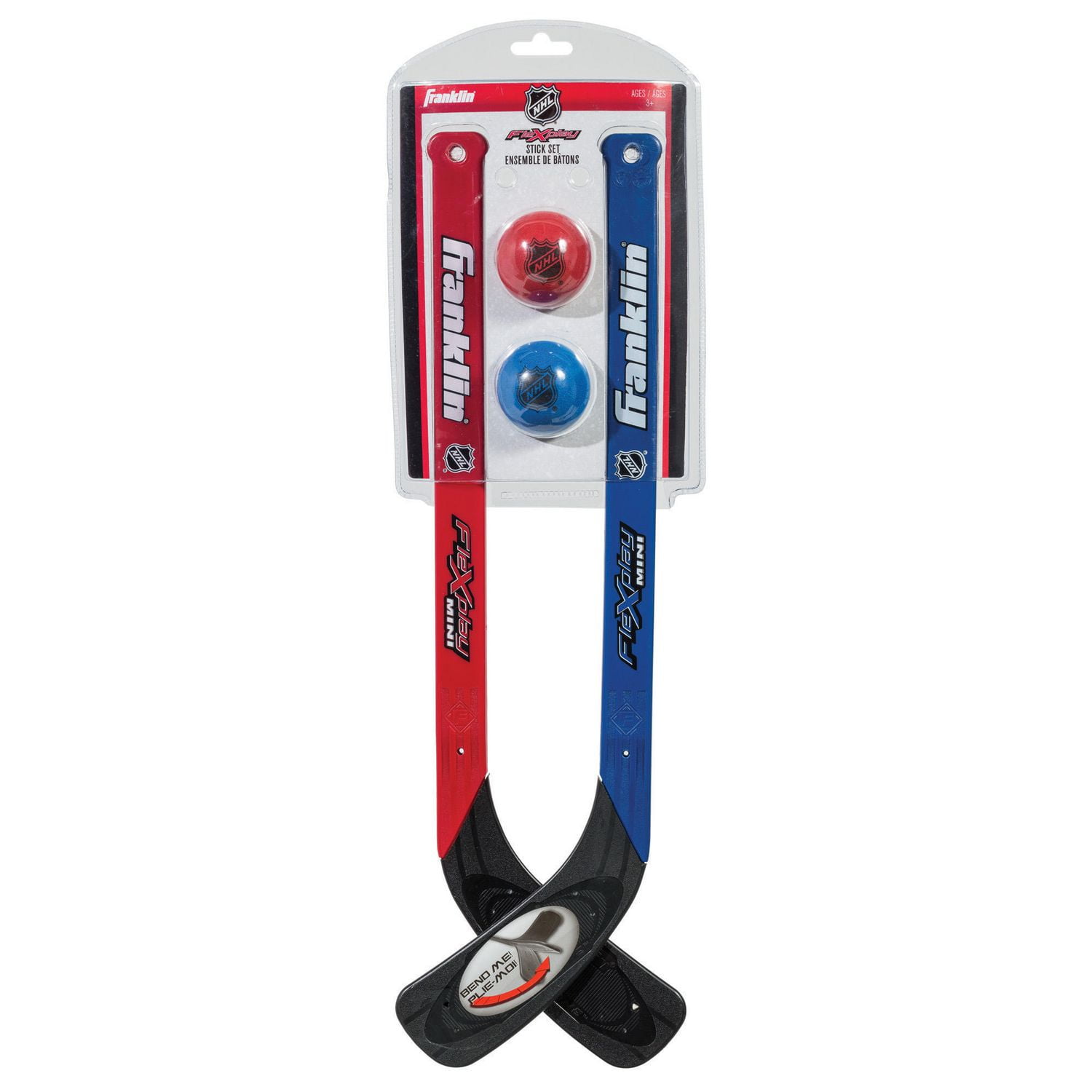 Franklin Sports NHL Flexplay 2 Stick and Ball Set Walmart Canada