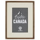 Cadre photo de table Canadiana en similibois brun moyen – image 2 sur 5