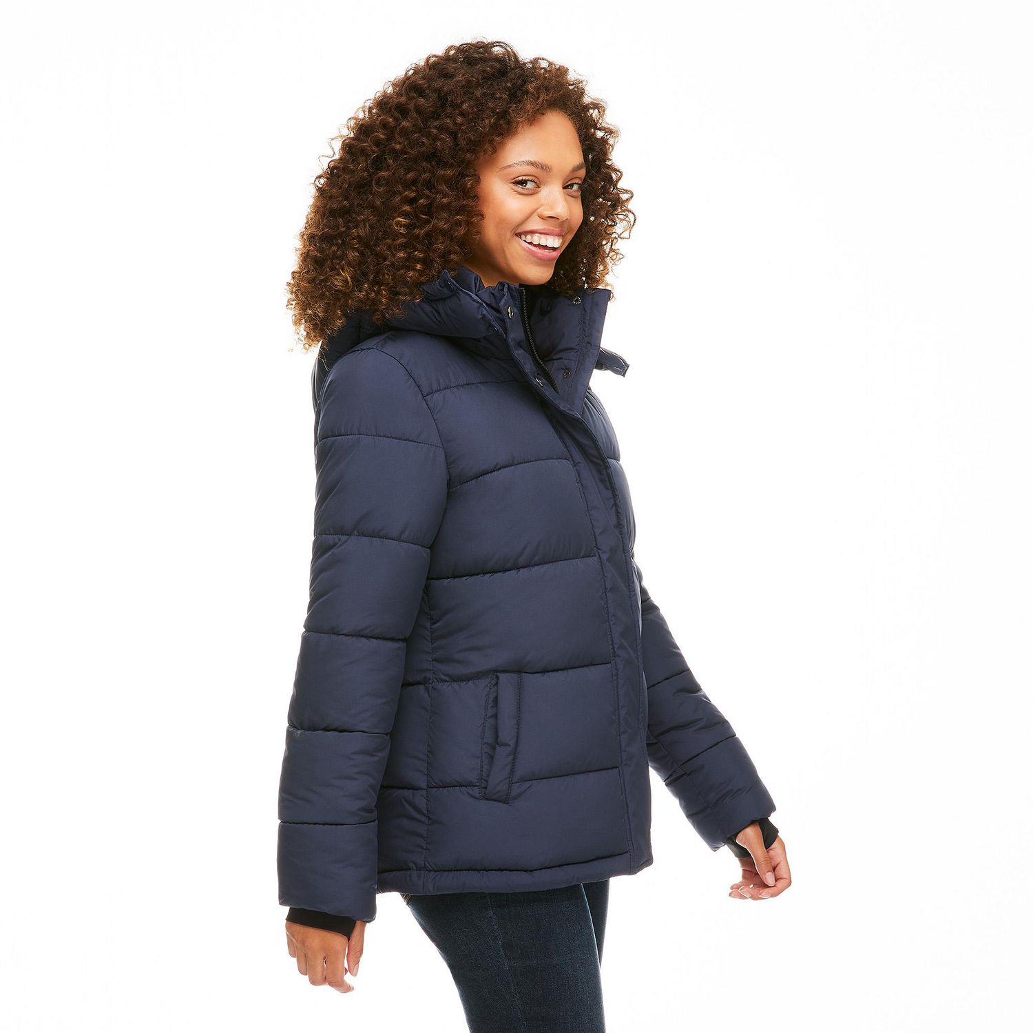 Navy blue store jacket walmart