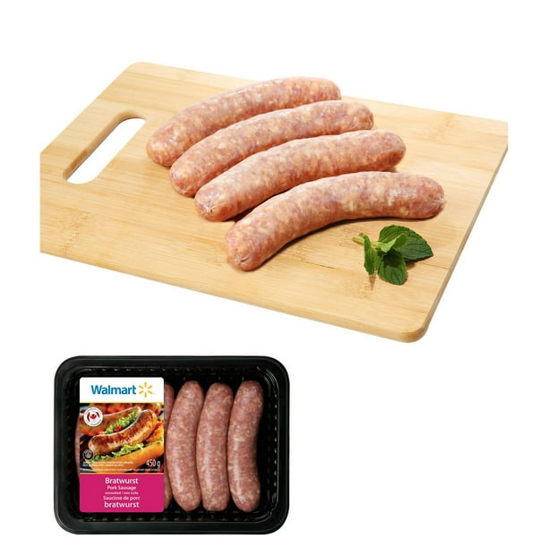 Walmart Bratwurst Pork Sausage Walmart.ca