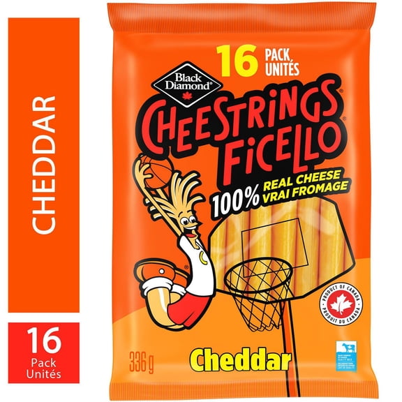 Black Diamond Cheddar Cheestrings