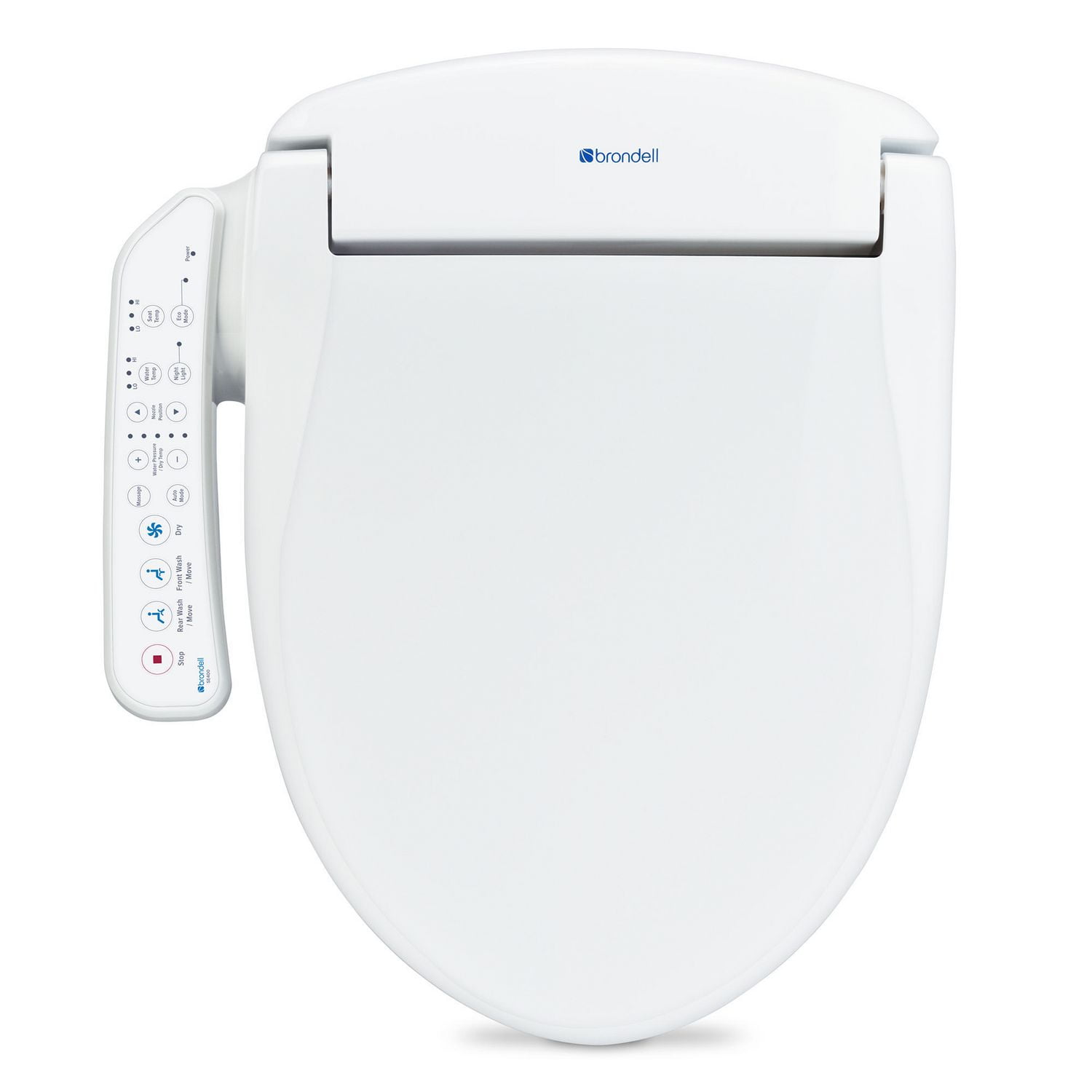 Brondell Swash SE400 Advanced Bidet Seat Elongated White Walmart Canada
