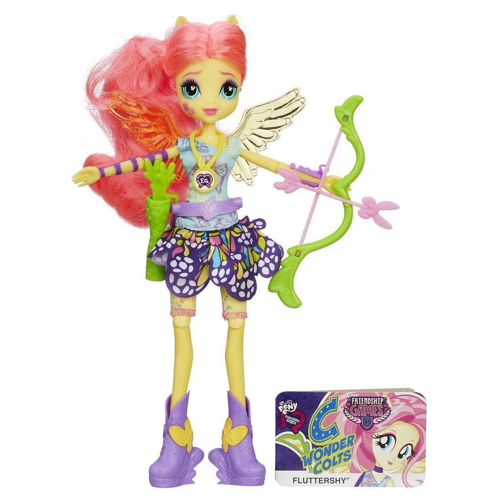 My little pony equestria girl fluttershy clearance doll