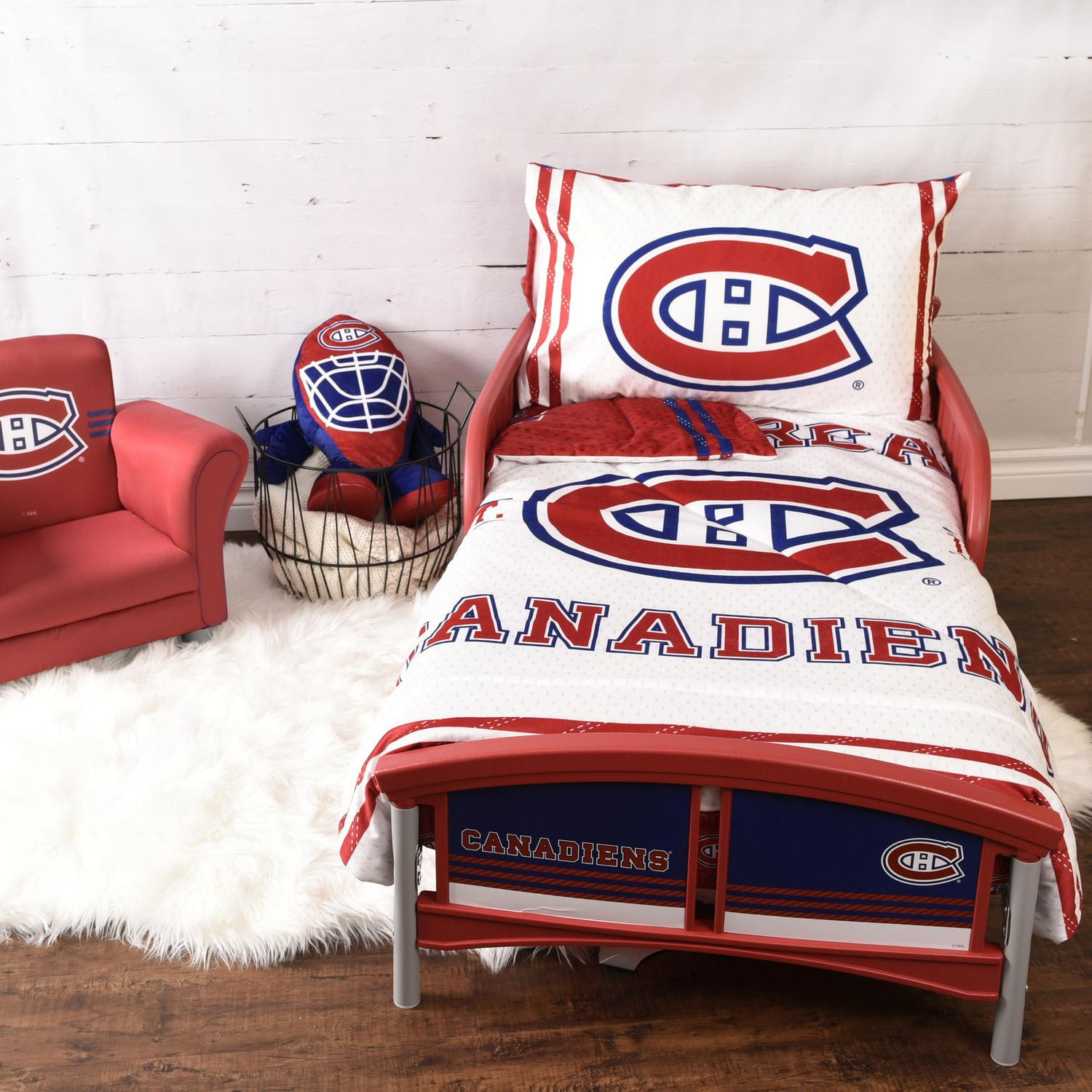 NHL Toddler Bedding Set Montreal Canadiens Walmart Canada