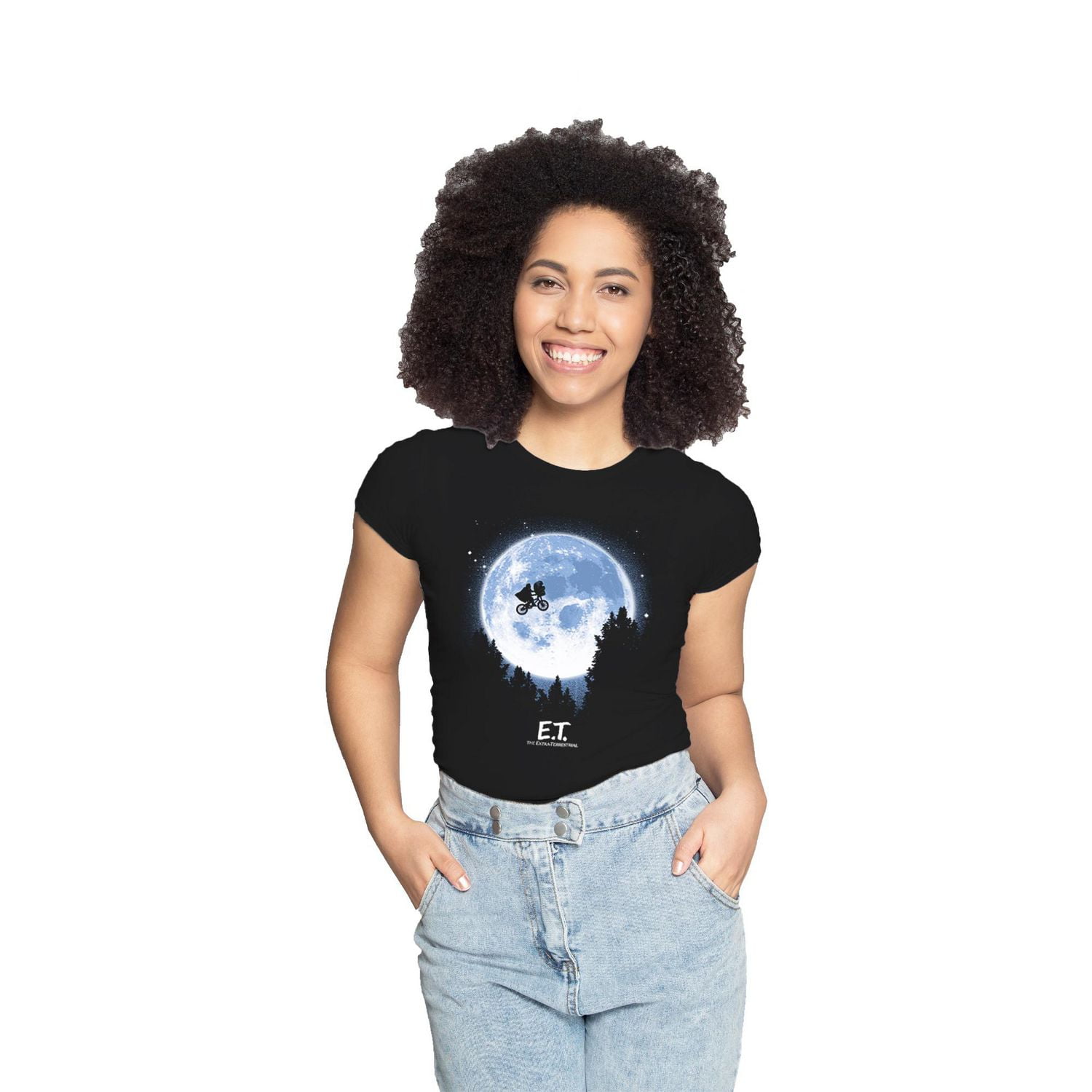 E.T. T-shirt à manches courtes Moonlight pour femme