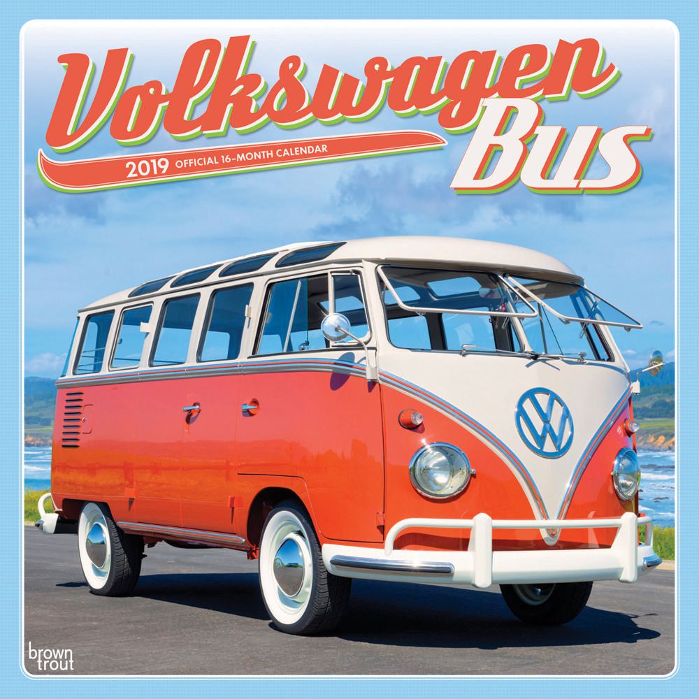 2019 Volkswagen Bus Calendar | Walmart Canada