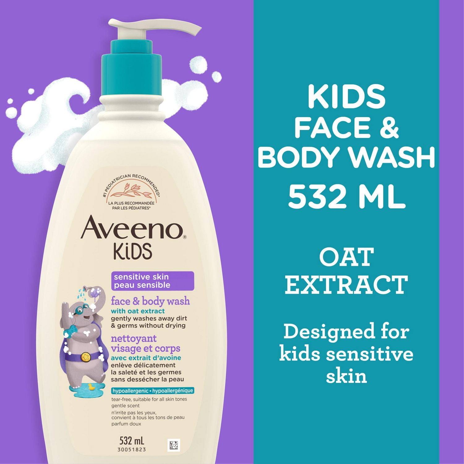 Bath Cleansing Mousse & Foams Shower Cream Body Wash Amino Acid for Kids -  China Body Wash for Kids and Aluminum Can of Bath Foaming price