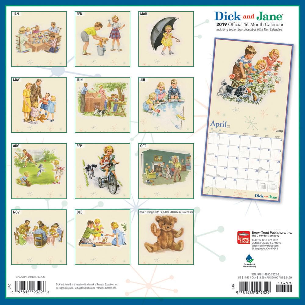 2019 Dick And Jane Calendar - Walmart.ca 2019-dick-and-jane-calendar-walmart-ca