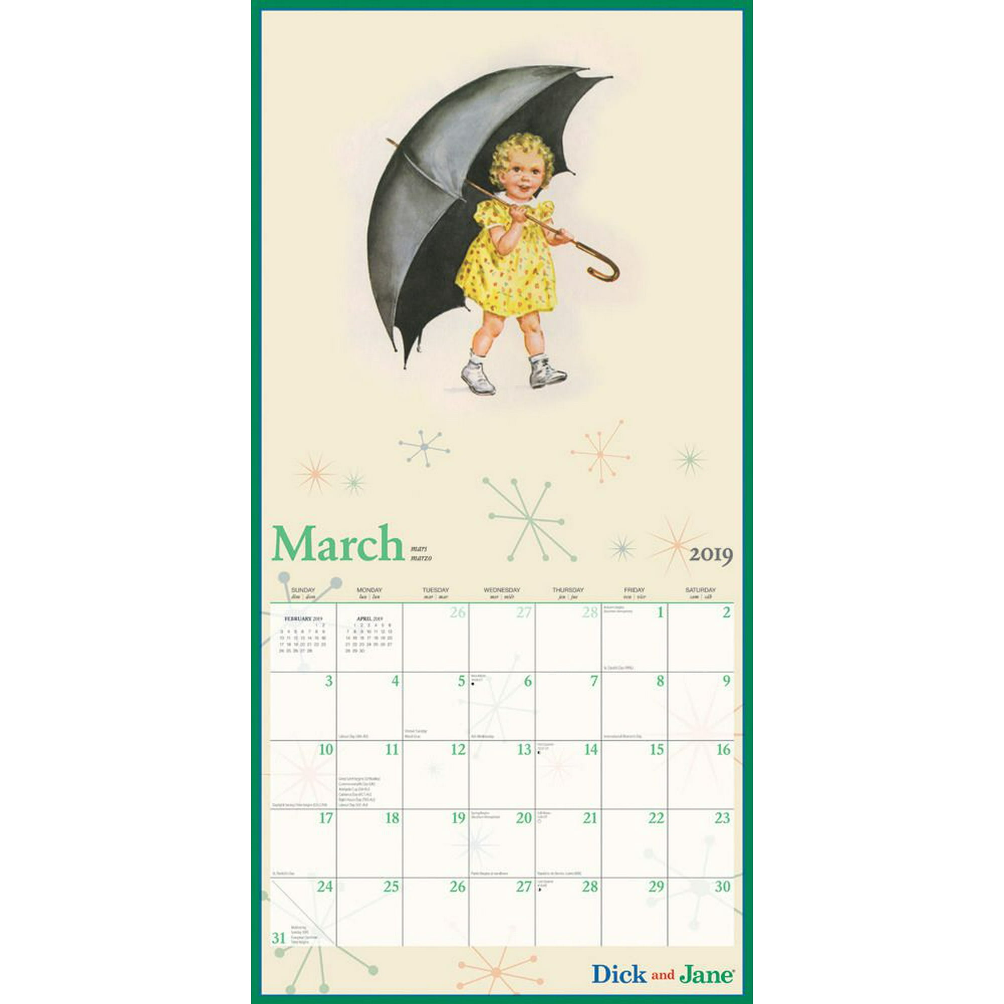 2019 Dick And Jane Calendar - Walmart.ca 2019-dick-and-jane-calendar-walmart-ca