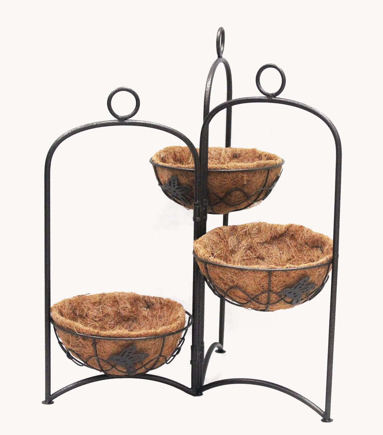 TIERED PLANT STAND WITH COCO LINERS Walmart Canada