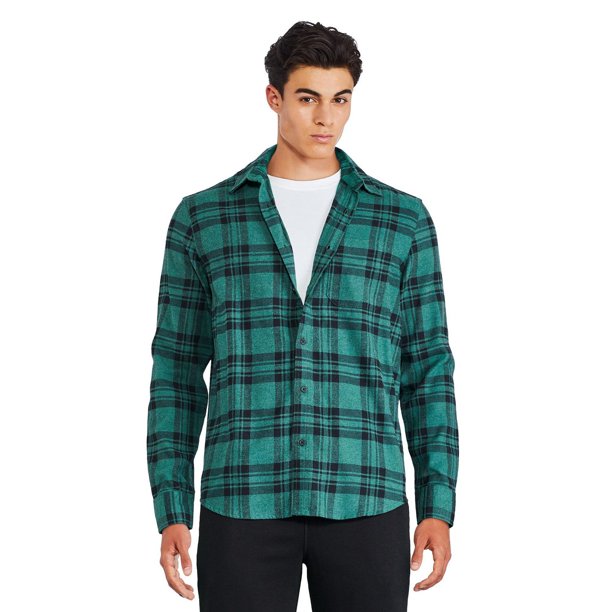 George Mens Flannel Shirt Walmart Ca