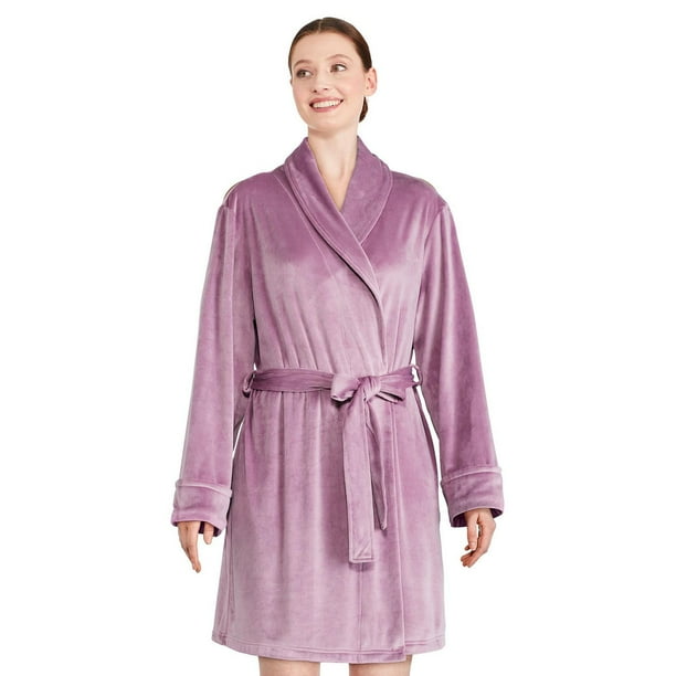Women's Velour Robe Walmart.ca