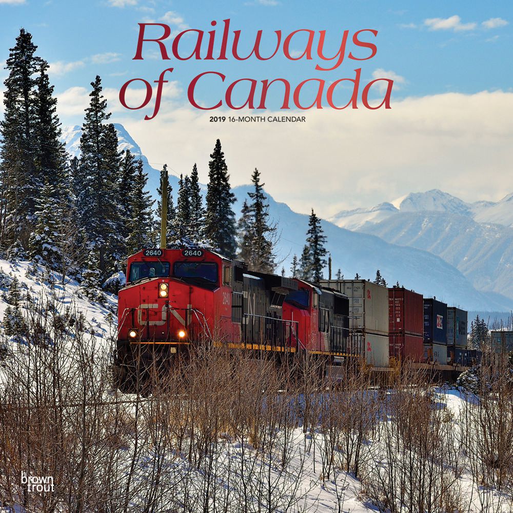 2019 Railways Of Canada Calendar Walmart Canada