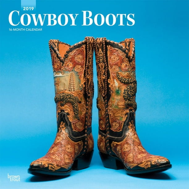 2019 Cowboy Boots Calendar 