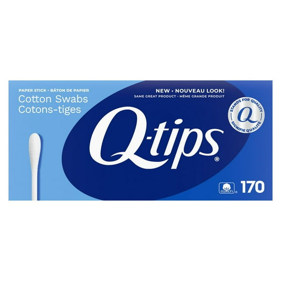 Q-Tips Soft Cotton Swabs, 170 Cotton Swabs