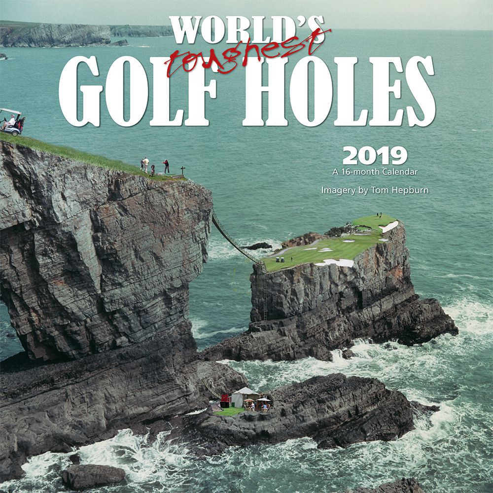 2019 World's Toughest Golf Holes Calendar Walmart Canada