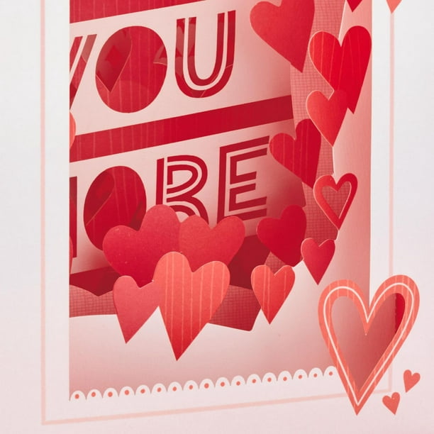 Hallmark Paper Wonder Displayable Valentines Day Pop