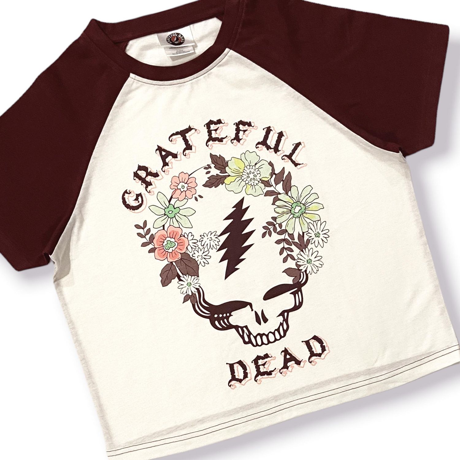 Grateful Dead Ladies short sleeve raglan t-shirt