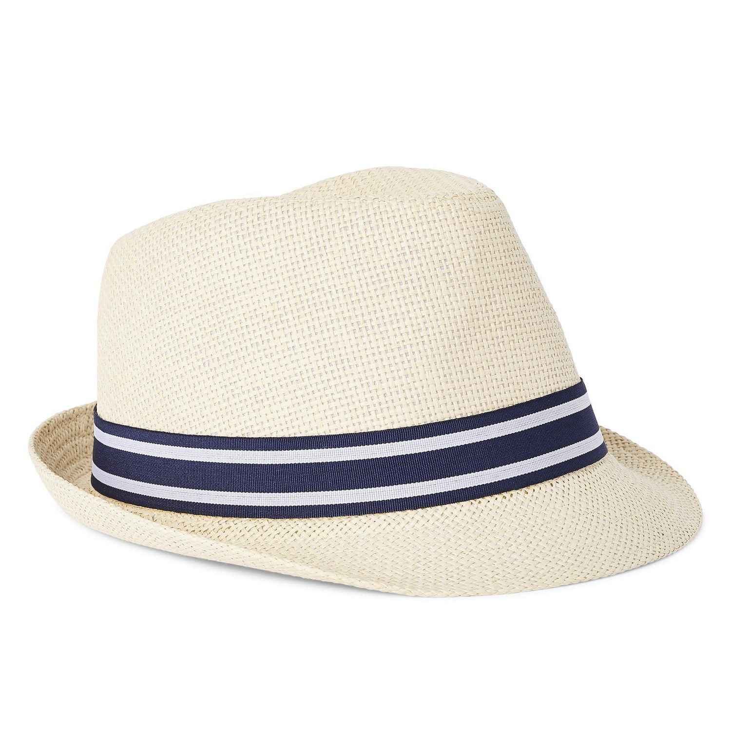 woven fedora hat