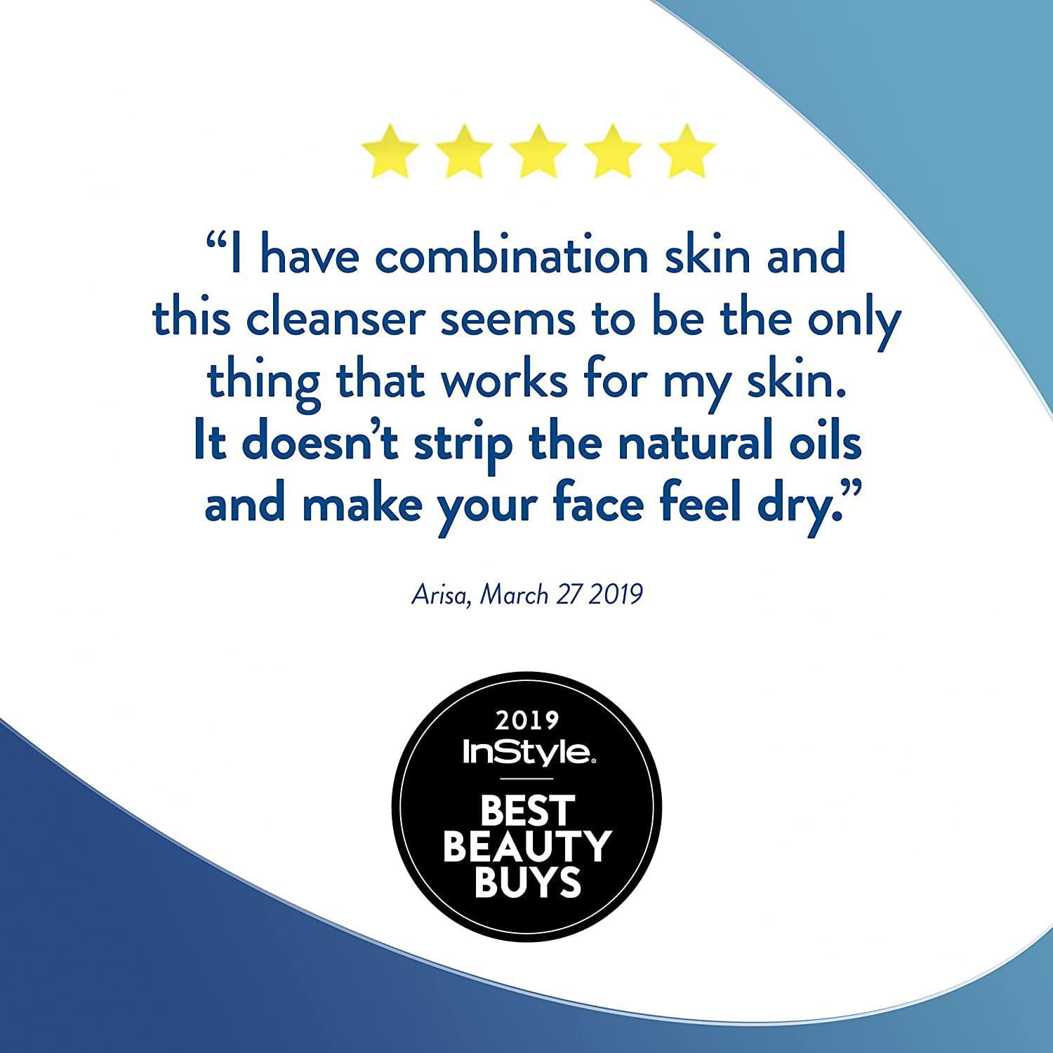 Nettoyant pour la peau grasse Cetaphil | Doux nettoyant moussant quotidien pour le visage | Nettoyant visage idéal pour les peaux sensibles mixtes à grasses | Recommandé par les Dermatologues 500 ml