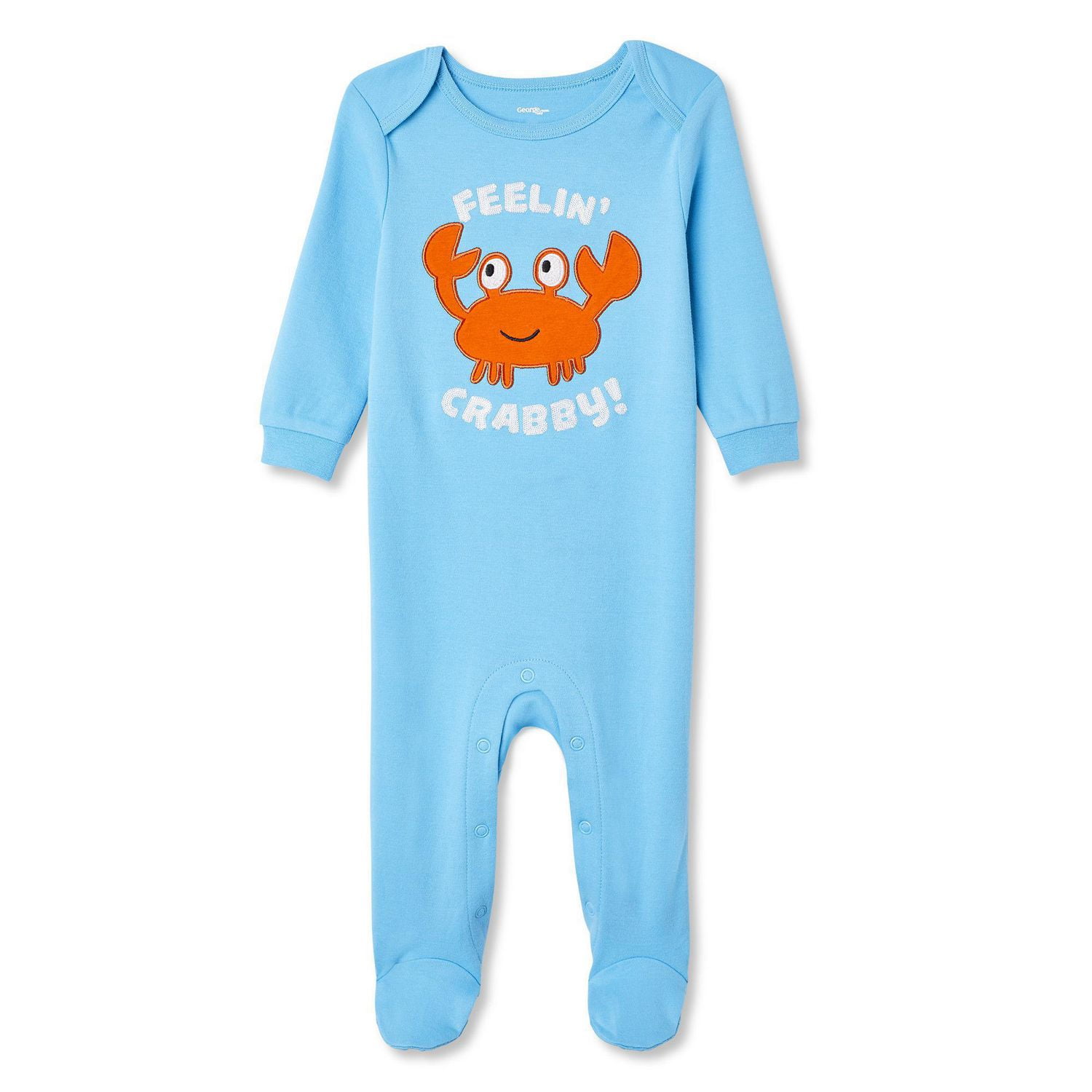 Baby Boys' Applique Sleeper Walmart Canada