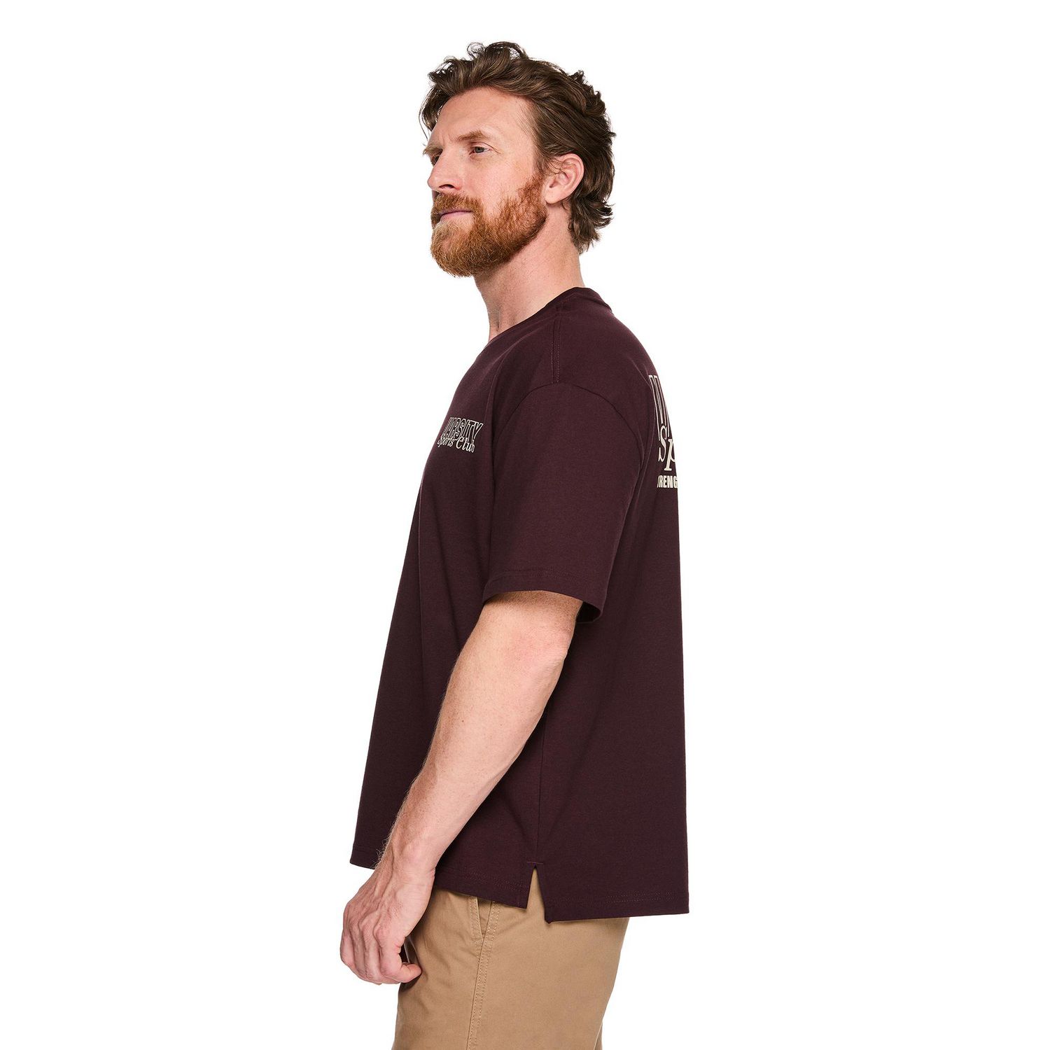 T-shirt coupe carrée George pour hommes