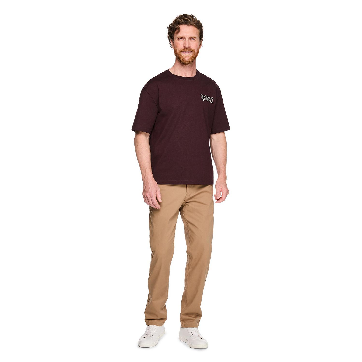 T-shirt coupe carrée George pour hommes