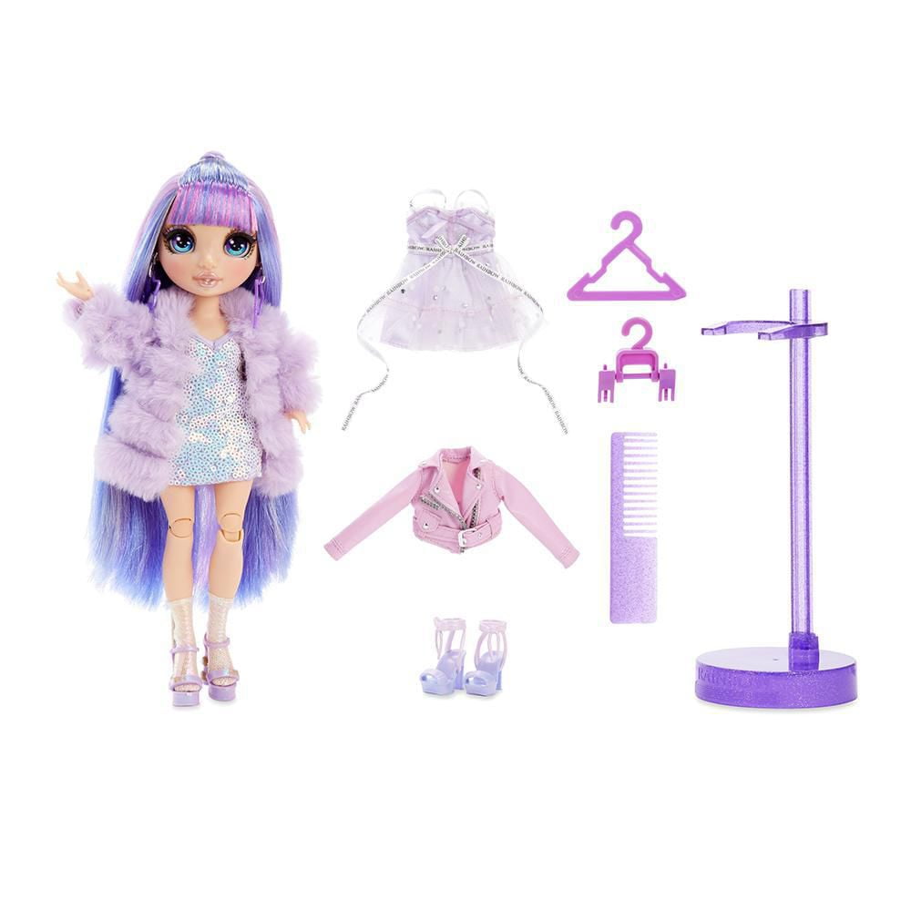 Rainbow High Winter Violet Willow – Purple Winter Break Fashion Doll 