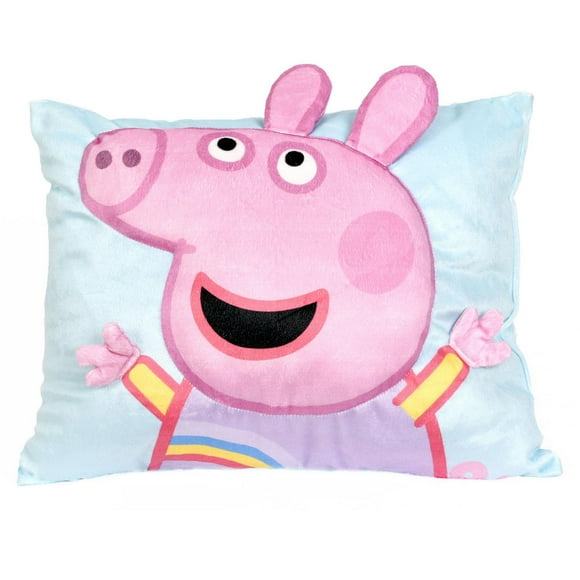 Peppa Pig 3D Decorative Pillow, 13" x 16"