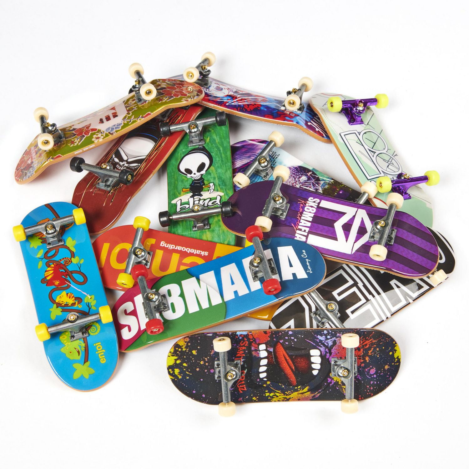 Skate de Dedo Tech Deck - Pack com 4 - Multikids - MP Brinquedos