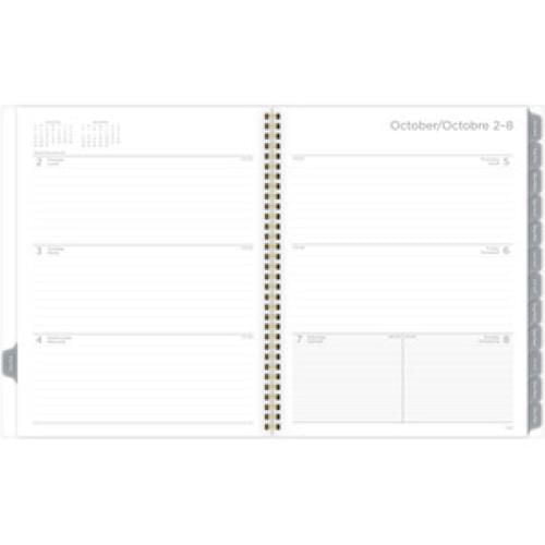 Mead Large Garden Green 2024 Weekly/Monthly Planner, Planner