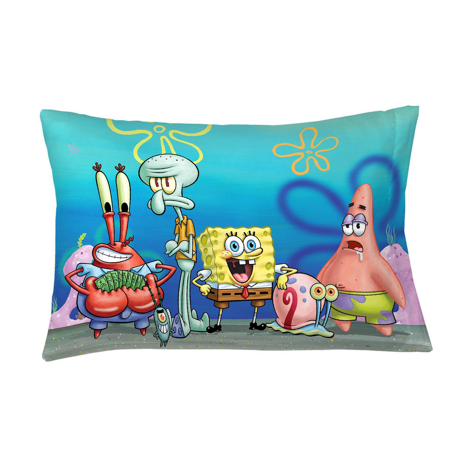 Spongebob Squarepants Sponge Bob Pillowcase Pillow Cover 40x40 CM 