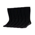 thumbnail image 2 of Hanes Men's Sports Cut 6-Pack Big & Tall Extended Size Crew Socks - Size 12-14, 2 of 4
