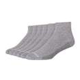 thumbnail image 2 of Hanes Men's 6 Pack Sport Cuts Ankle Socks, 2 of 5
