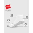 thumbnail image 4 of Hanes Men's 6 Pack Sport Cuts Ankle Socks, 4 of 5