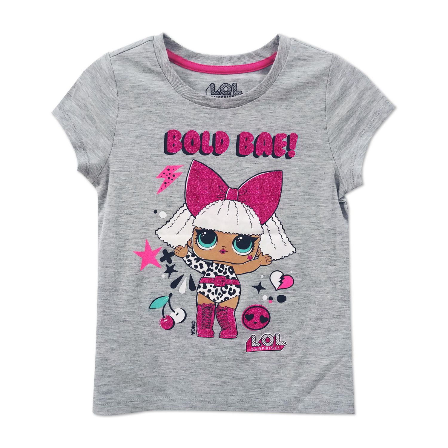 Girls LOL T-Shirt with Head Band